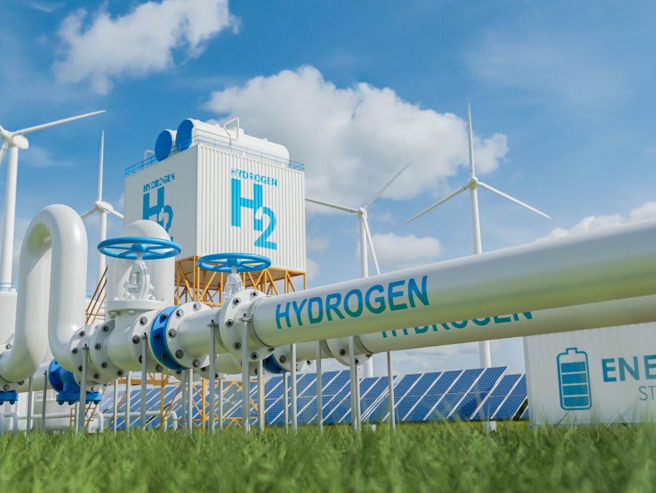 hydrogen-pipeline-of-energy-sector-towards-to-ecologycarbon-creditclean-energysecurecarbon-neutraltransformationsolarpower-plant-and-energy-sources-balance-to-replace-natural-gas-3d-rendering